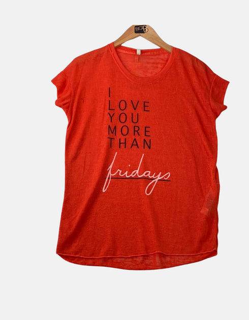 Orange T-shirt FM